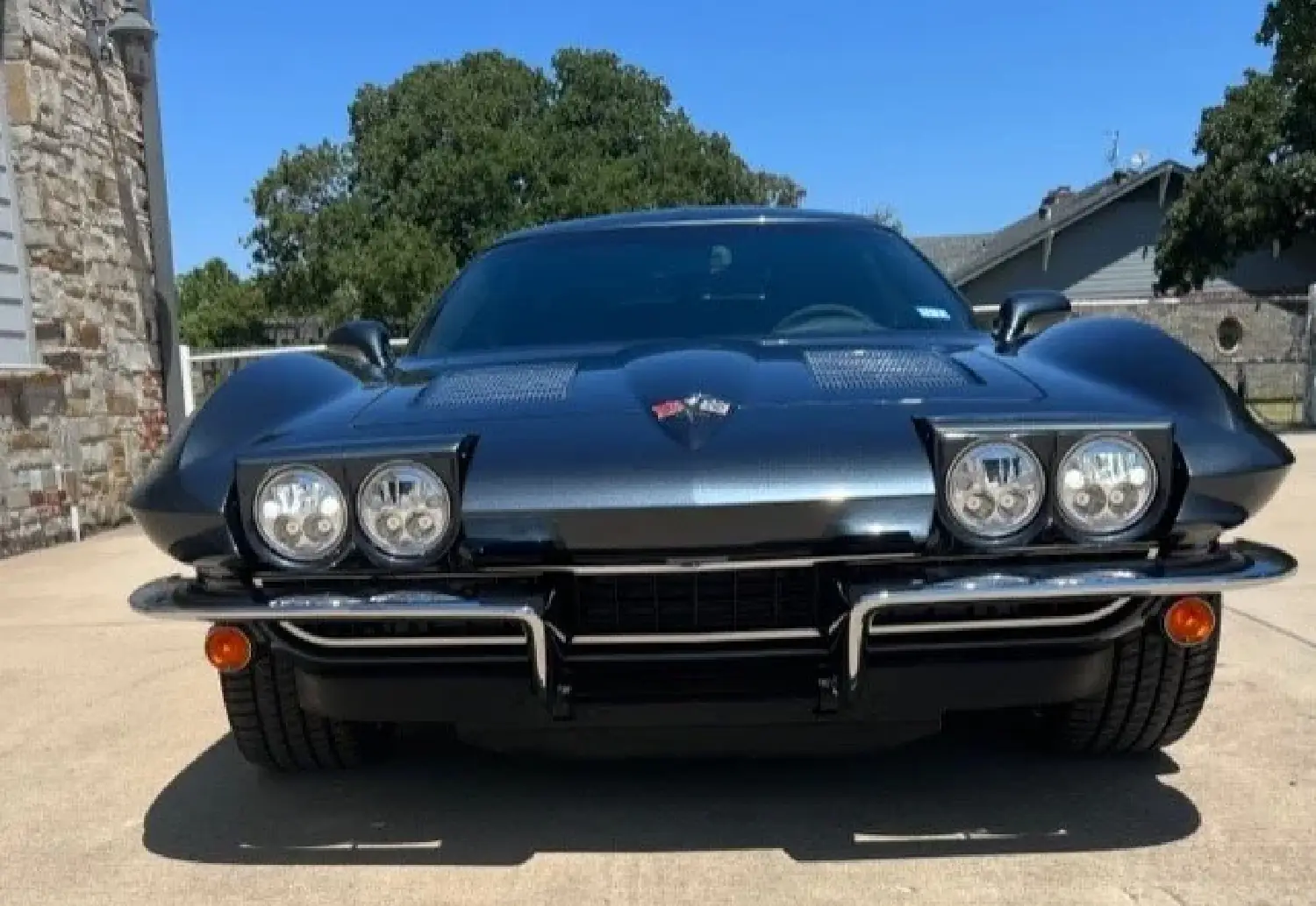 CR Coachworks 1963 Black Retrovette